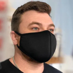 Маски защитные: маска неопрен черная